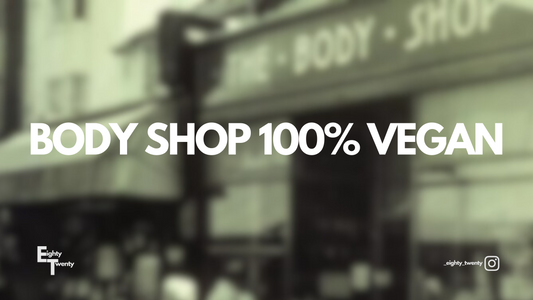 Body Shop now 100% vegan!
